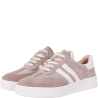 Półbuty Filippo DP7512/26 BE beżowe skórzane sneakersy damskie