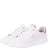 Półbuty Filippo DP6738/26 WH BE białe skórzane sneakersy damskie