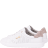 Półbuty Filippo DP6738/26 WH BE białe skórzane sneakersy damskie