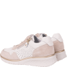 Półbuty Filippo DP7605/26 BE beżowe skórzane ażurowe sneakersy