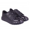 Sneakersy damskie skórzane FILIPPO DP4138/23 BK
