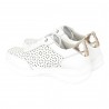 Sneakersy damskie skórzane FILIPPO DP4519/23 białe