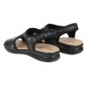 Komfortowe sandały Sanital Flex 8056.17 black
