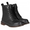 Skórzane Glany Filippo GL429/23 BK Czarne