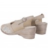 Sandały Axel 2514 - skóra naturalna + stretch