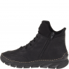 Rieker 55069-00 Czarny - Damskie Botki Zimowe