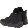 Rieker 55069-00 Czarny - Damskie Botki Zimowe
