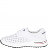 Filippo DP6022/25 WH - białe półbuty na platformie