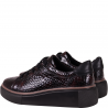 Półbuty damskie T. Sokolski TS J25-286 bordowe- skóra lakierowana
