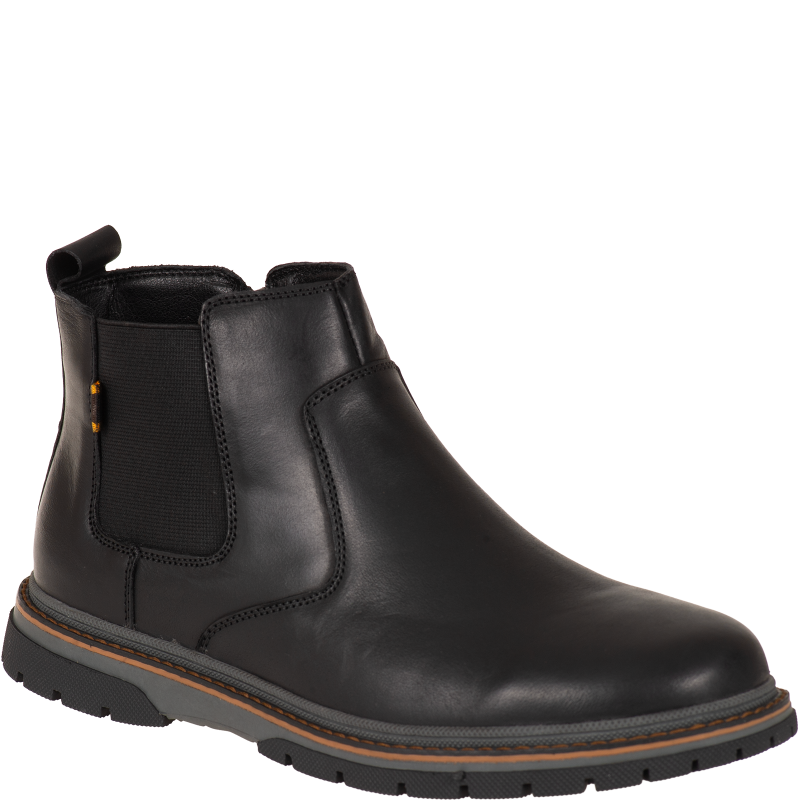 Sztyblety męskie T. Sokolski CHV Z24-80 BLK czarne – skóra licowa