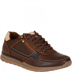 Półbuty męskie T. Sokolski CHV J24-72 brązowe - skóra naturalna