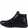Botki damskie skórzane FILIPPO DBT6345/24 BK czarne na platformie