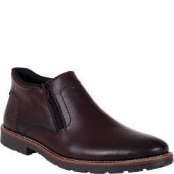 Trzewiki męskie Rieker 15398-25 brązowe - skóra naturalna