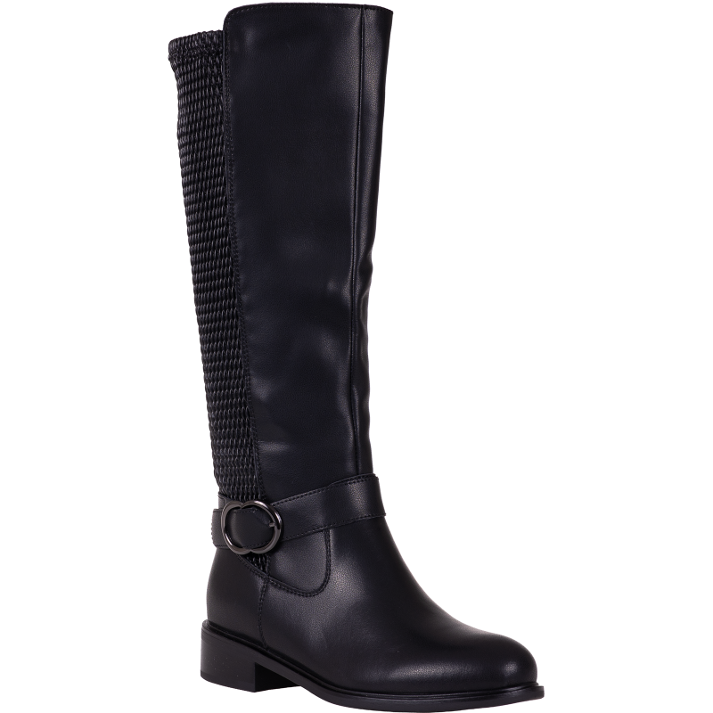 Kozaki damskie Filippo DKZ7437/25 BK czarne ocieplane