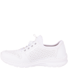 Sneakersy damskie Rieker L3254-80 białe szybkie wiązanie