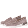 Mokasyny damskie Filippo DP7528/26 TP taupe skórzane zamszowe