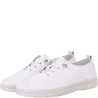 Białe półbuty damskie Filippo DP7810/26 WH skórzane casual